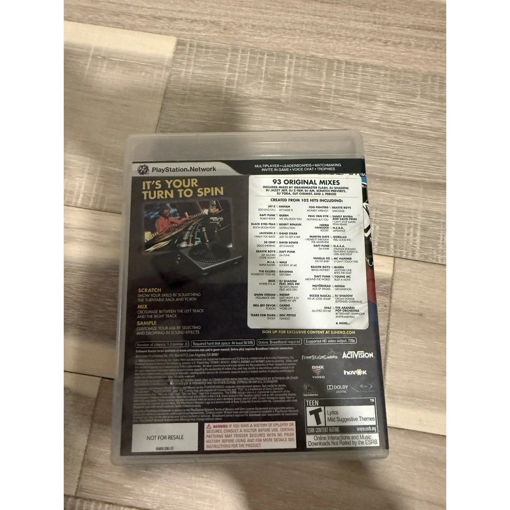 DJ Hero (Sony PlayStation 3, 2009)